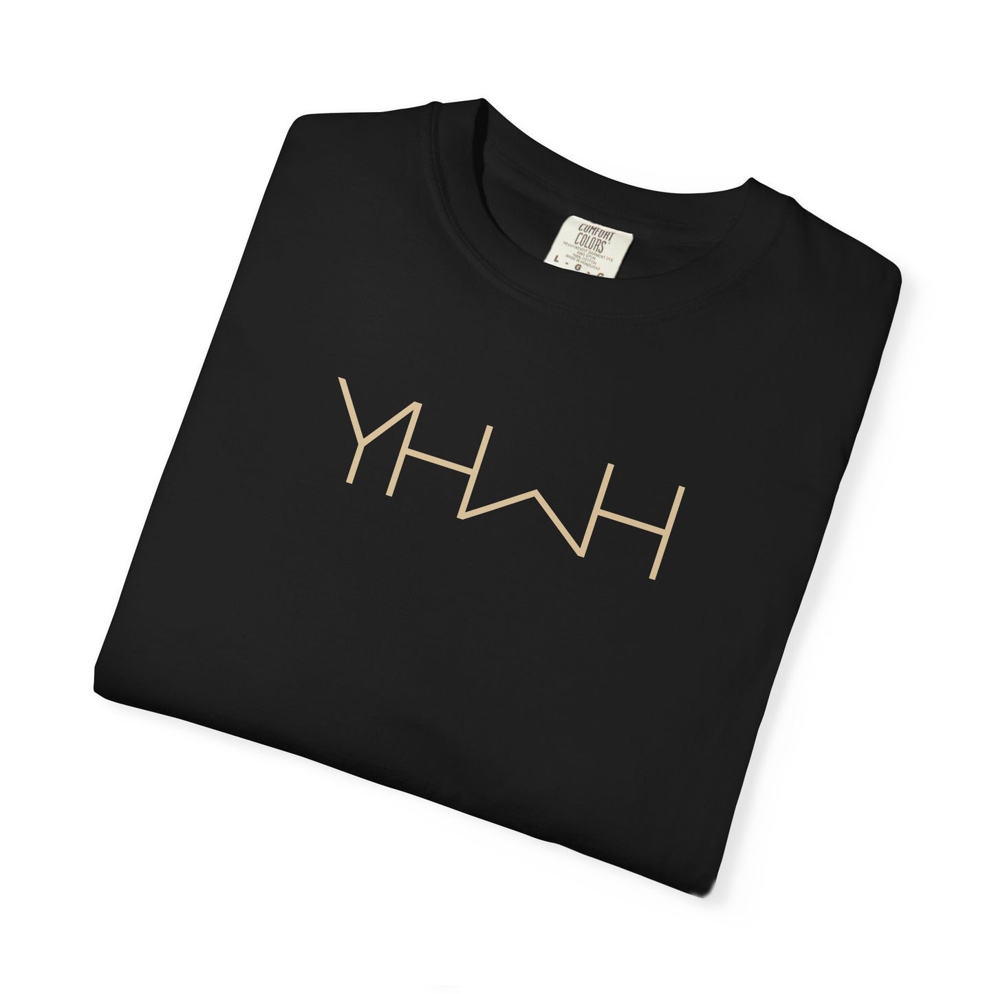 Yahweh Minimalistic Christian T-Shirt | Comfort Colors 1717 Shirt