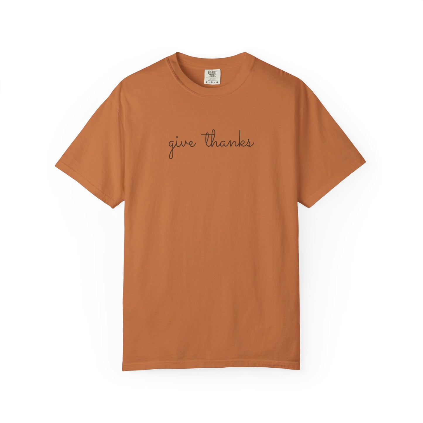 Give Thanks Christian Shirt | Thanksgiving Faith Apparel