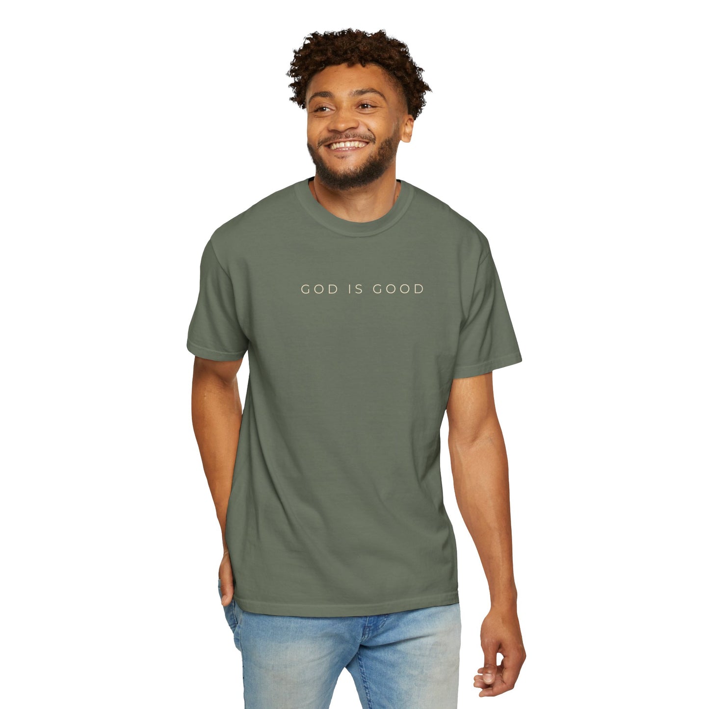 God Is Good Christian T-Shirt — Minimal Faith Graphic Tee