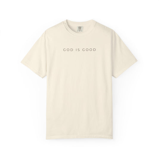 God Is Good Christian T-Shirt — Minimal Faith Graphic Tee