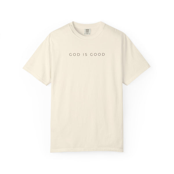God Is Good Christian T-Shirt — Minimal Faith Graphic Tee
