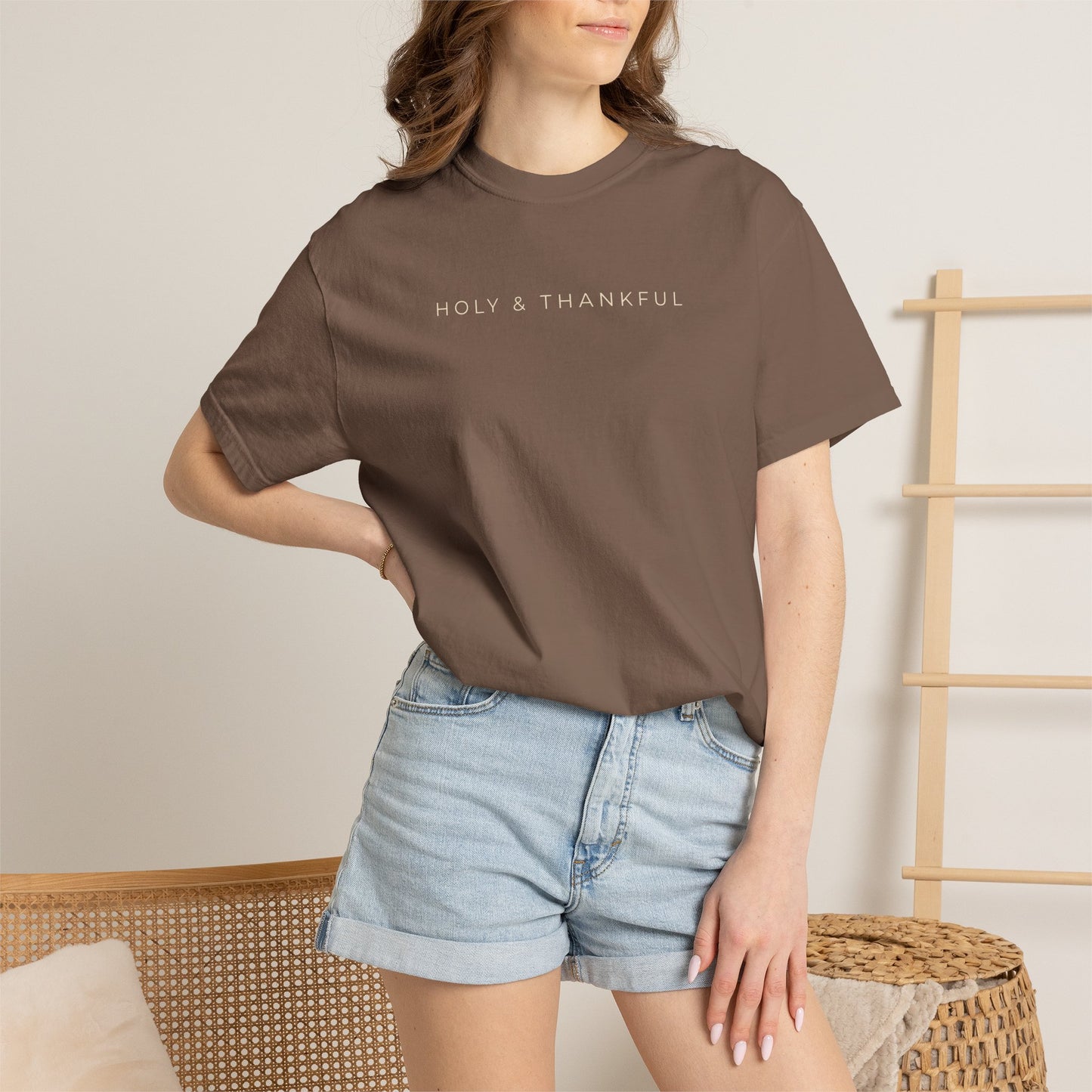 Holy & Thankful Christian Thanksgiving Shirt