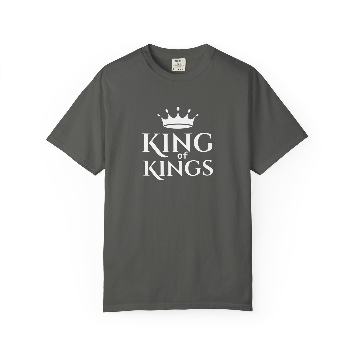King of Kings T‑Shirt — Christian Faith Bible Tee | Comfort Colors 1717