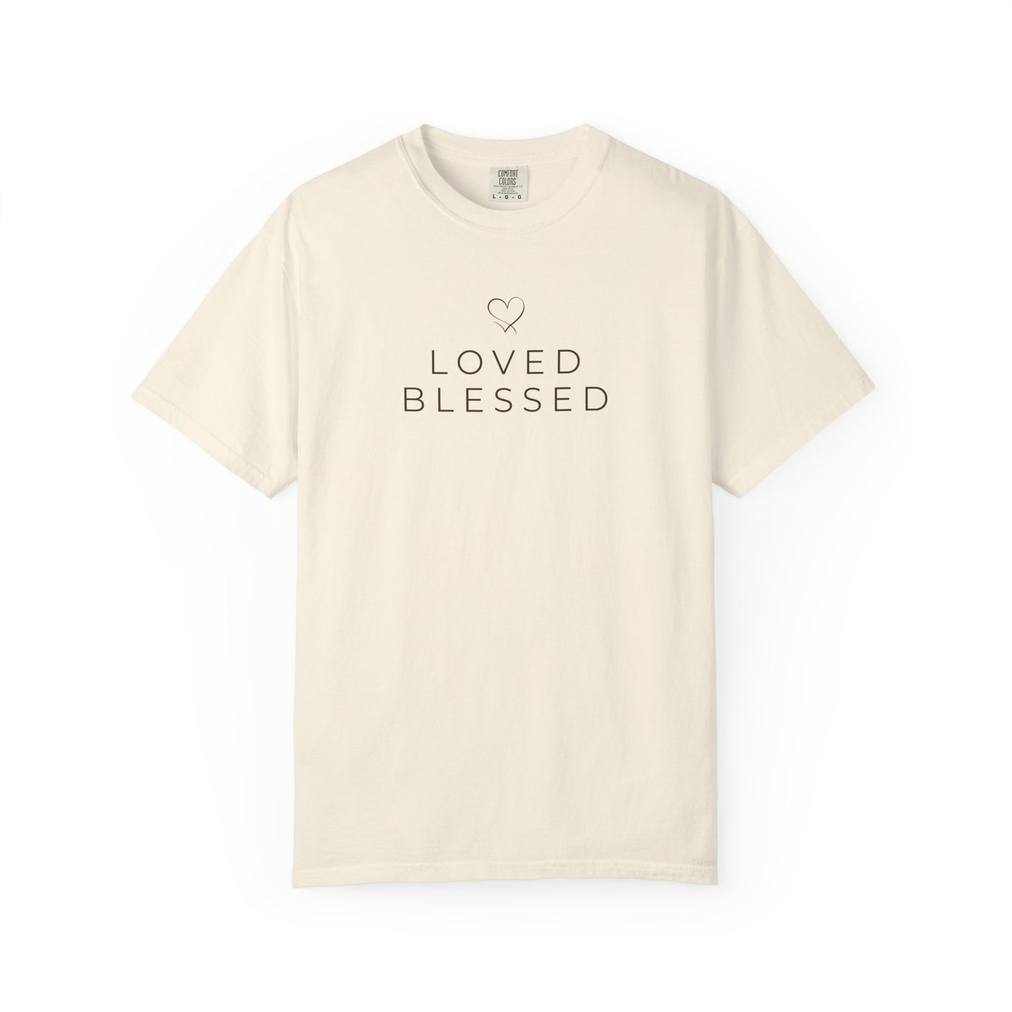Loved Blessed Christian Shirt | Thanksgiving Faith Apparel