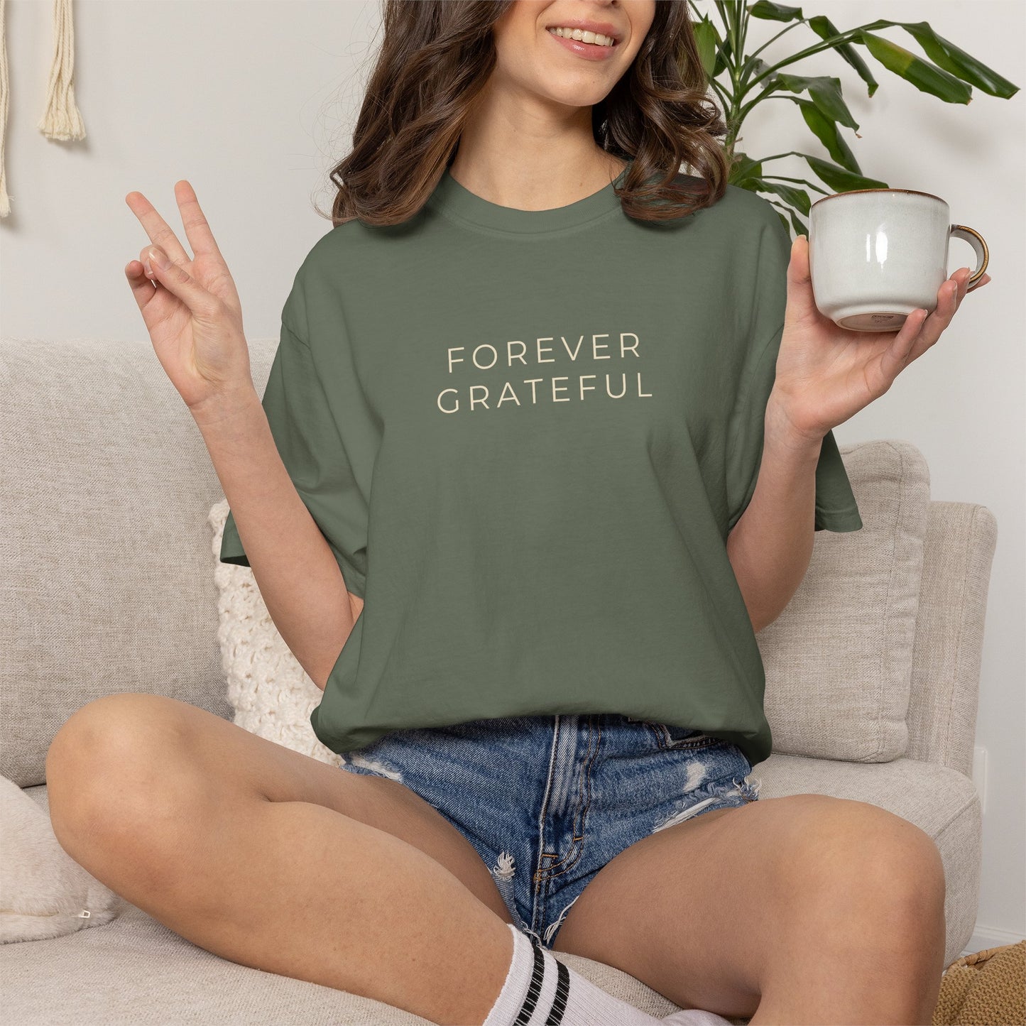 Forever Grateful Christian Shirt | Thanksgiving Faith Apparel
