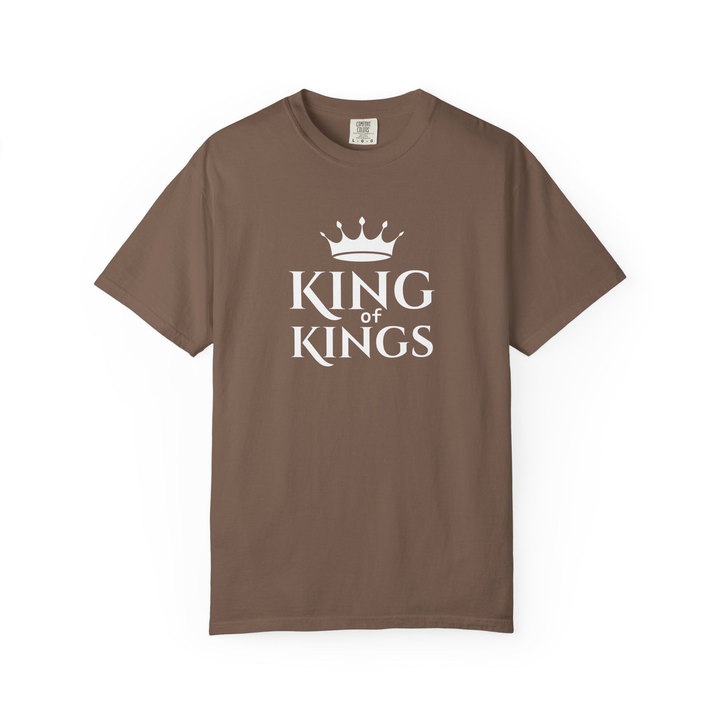 King of Kings T‑Shirt — Christian Faith Bible Tee | Comfort Colors 1717