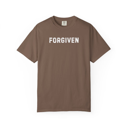 Forgiven T-Shirt — Vintage Grunge Christian T-Shirt — Comfort Colors 1717 Tee