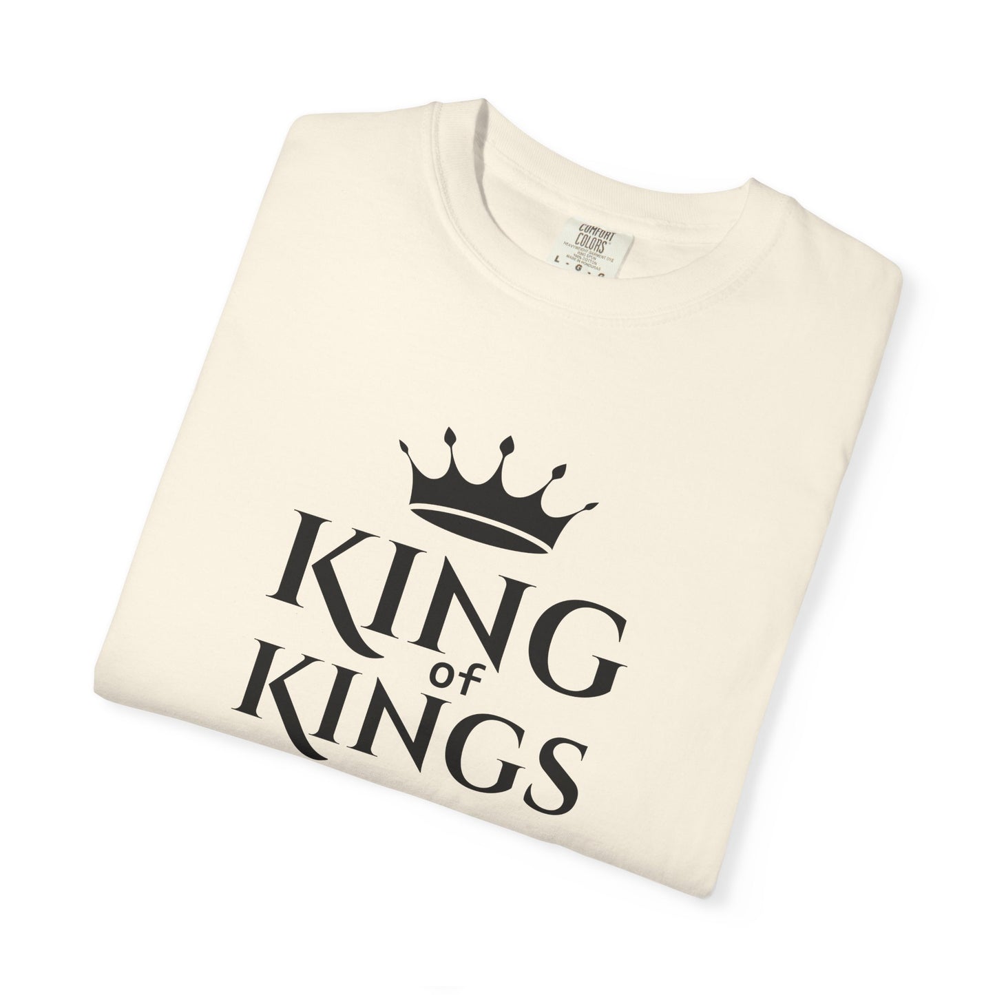 King of Kings T‑Shirt — Christian Faith Bible Tee | Comfort Colors 1717
