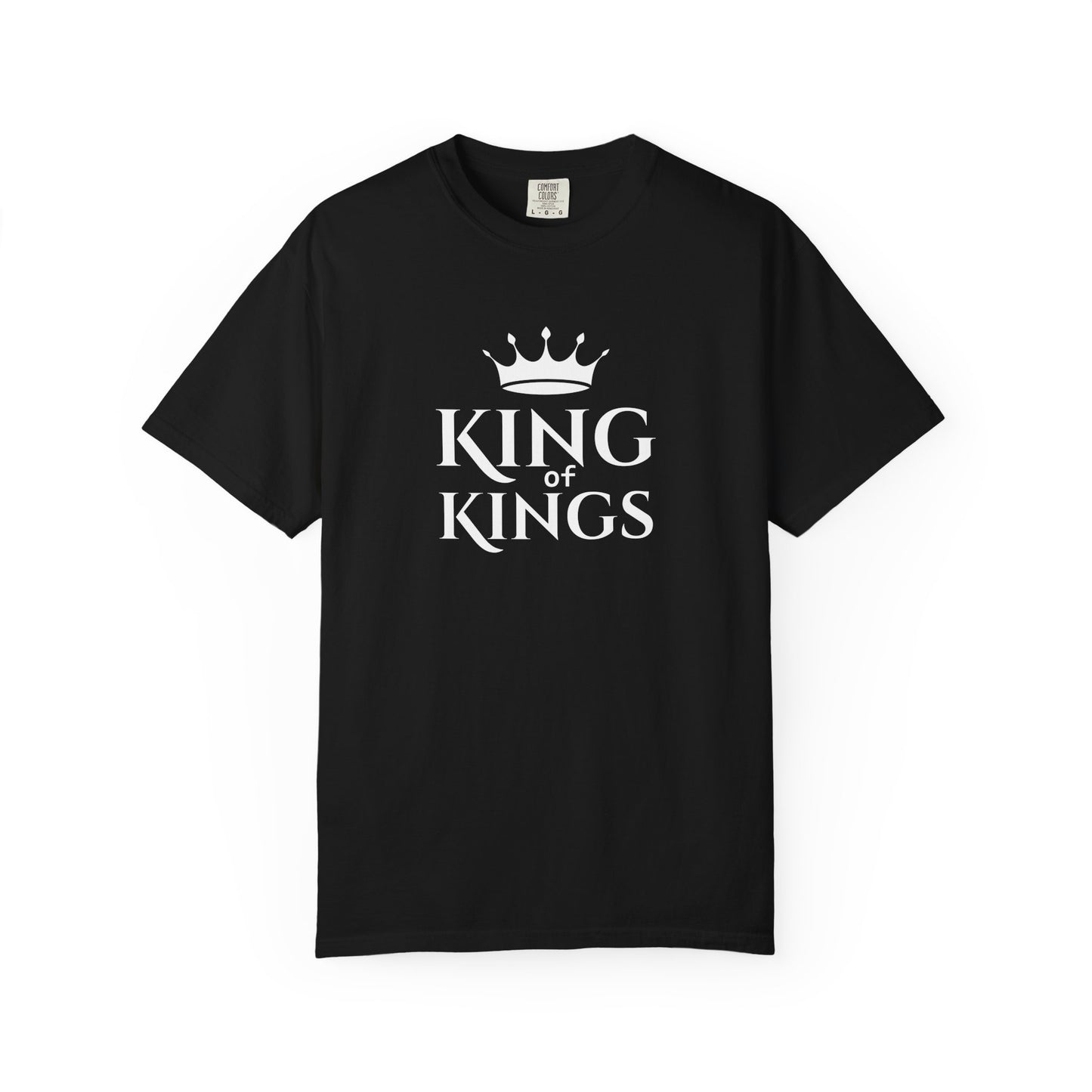 King of Kings T‑Shirt — Christian Faith Bible Tee | Comfort Colors 1717