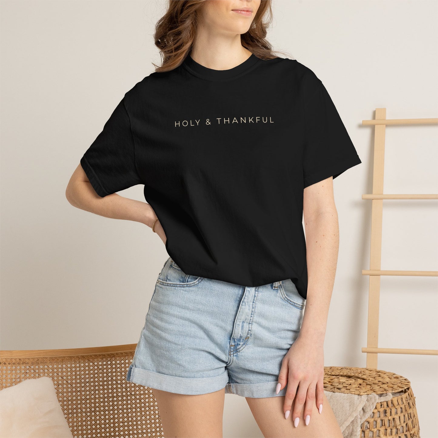 Holy & Thankful Christian Thanksgiving Shirt