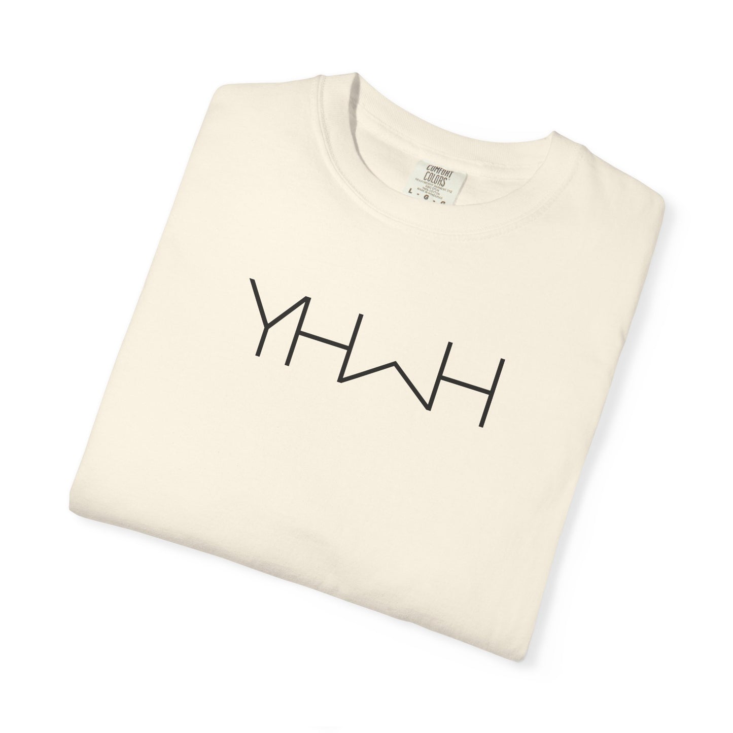 Yahweh Minimalistic Christian T-Shirt | Comfort Colors 1717 Shirt