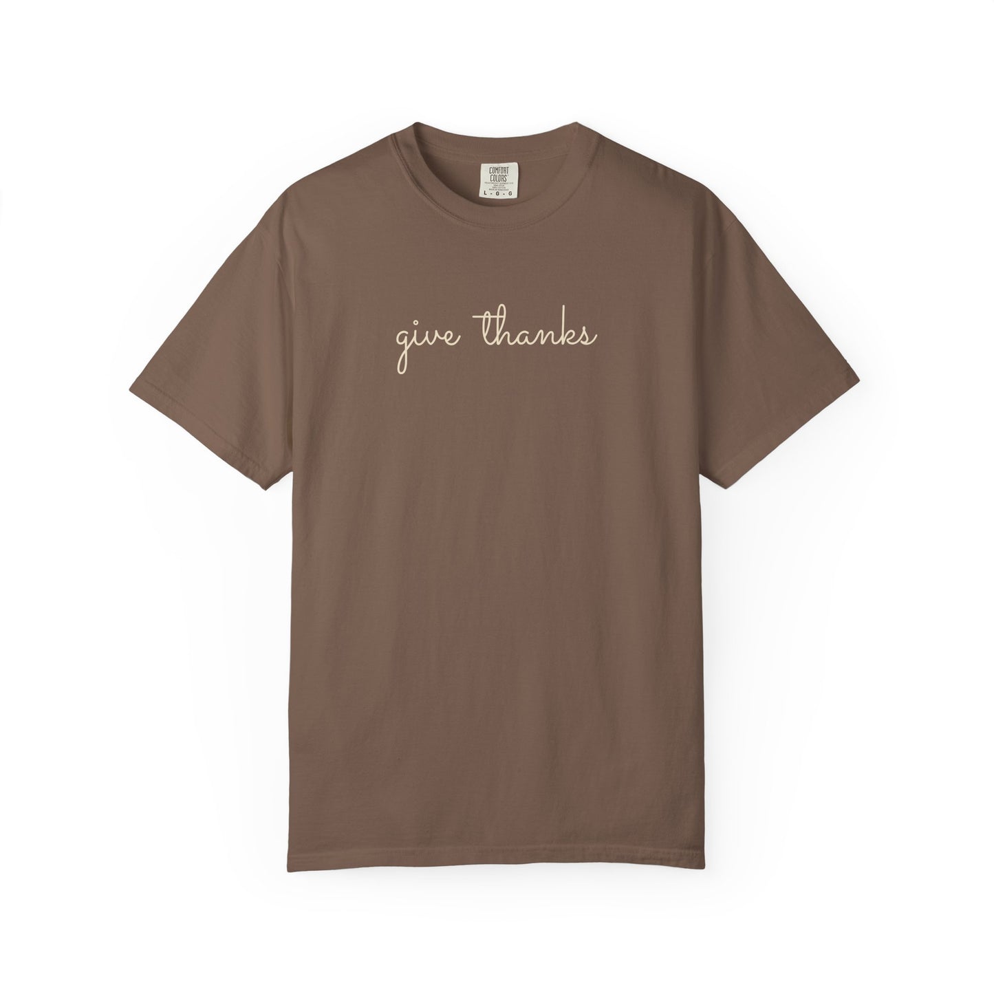 Give Thanks Christian Shirt | Thanksgiving Faith Apparel