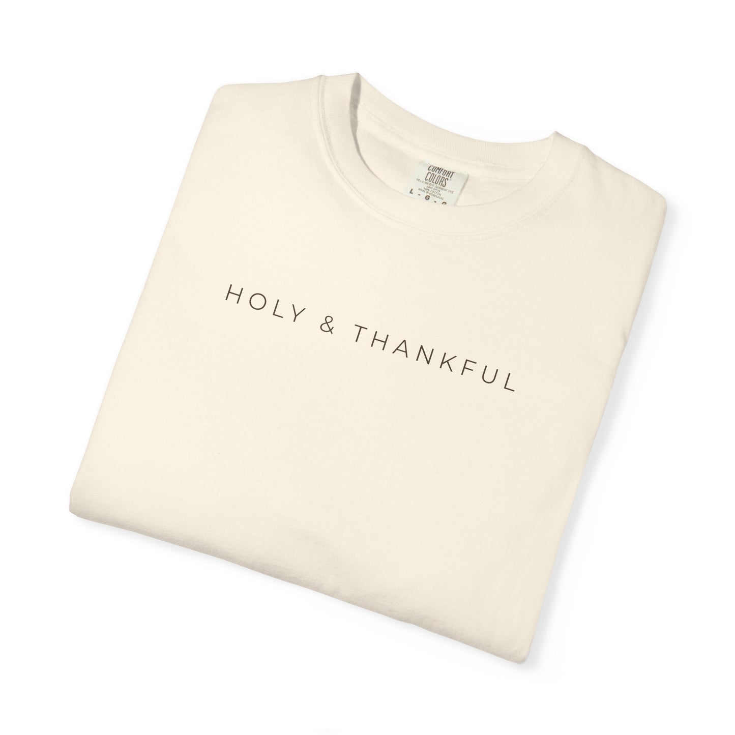 Holy & Thankful Christian Thanksgiving Shirt