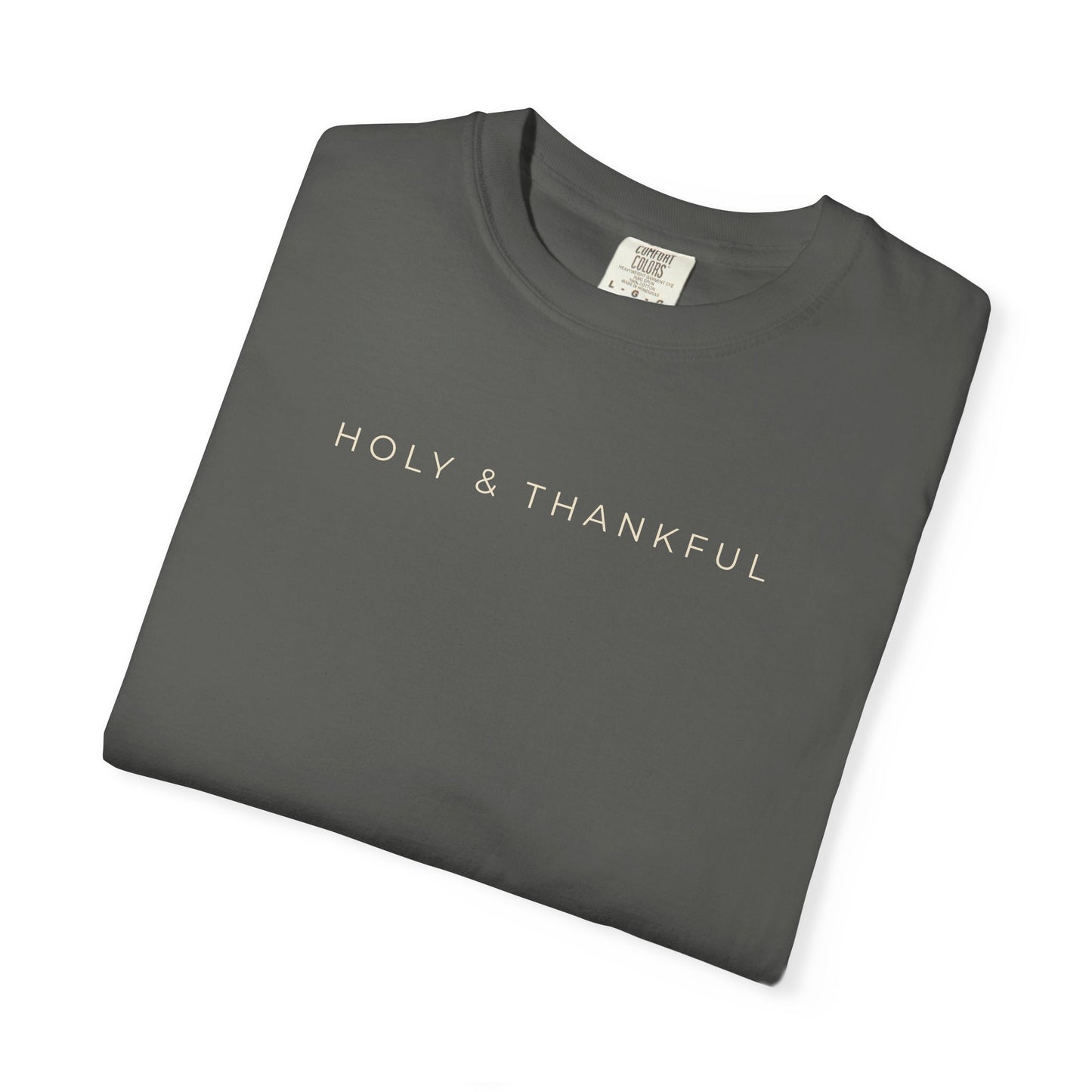 Holy & Thankful Christian Thanksgiving Shirt