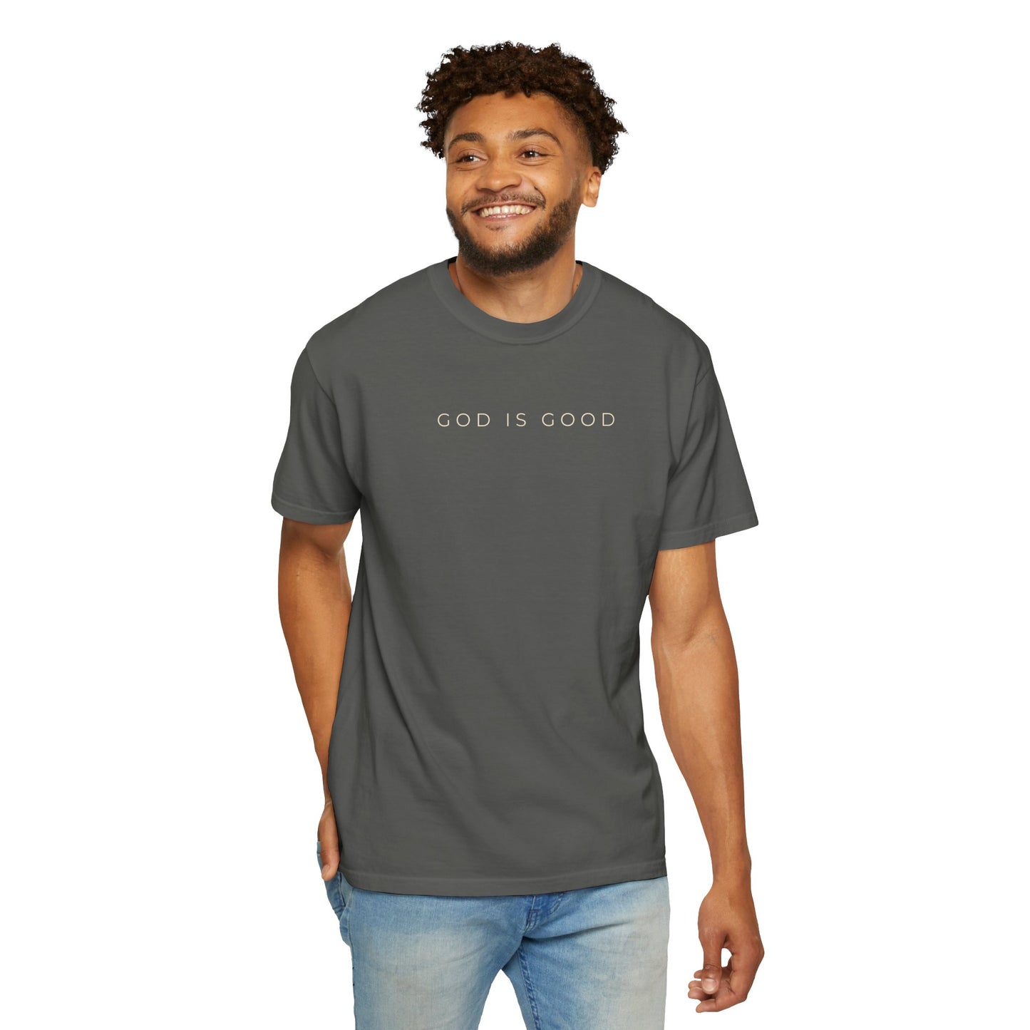 God Is Good Christian T-Shirt — Minimal Faith Graphic Tee