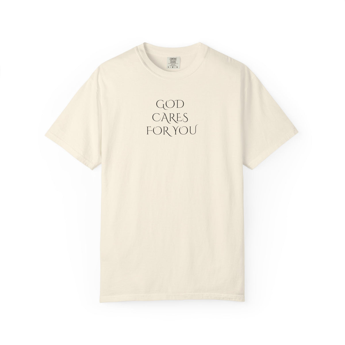 God Cares For You T-Shirt — Inspirational Faith Graphic Tee