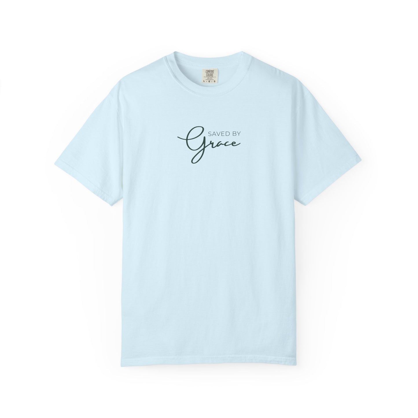 Saved By Grace Christian T-Shirt | Comfort Colors 1717