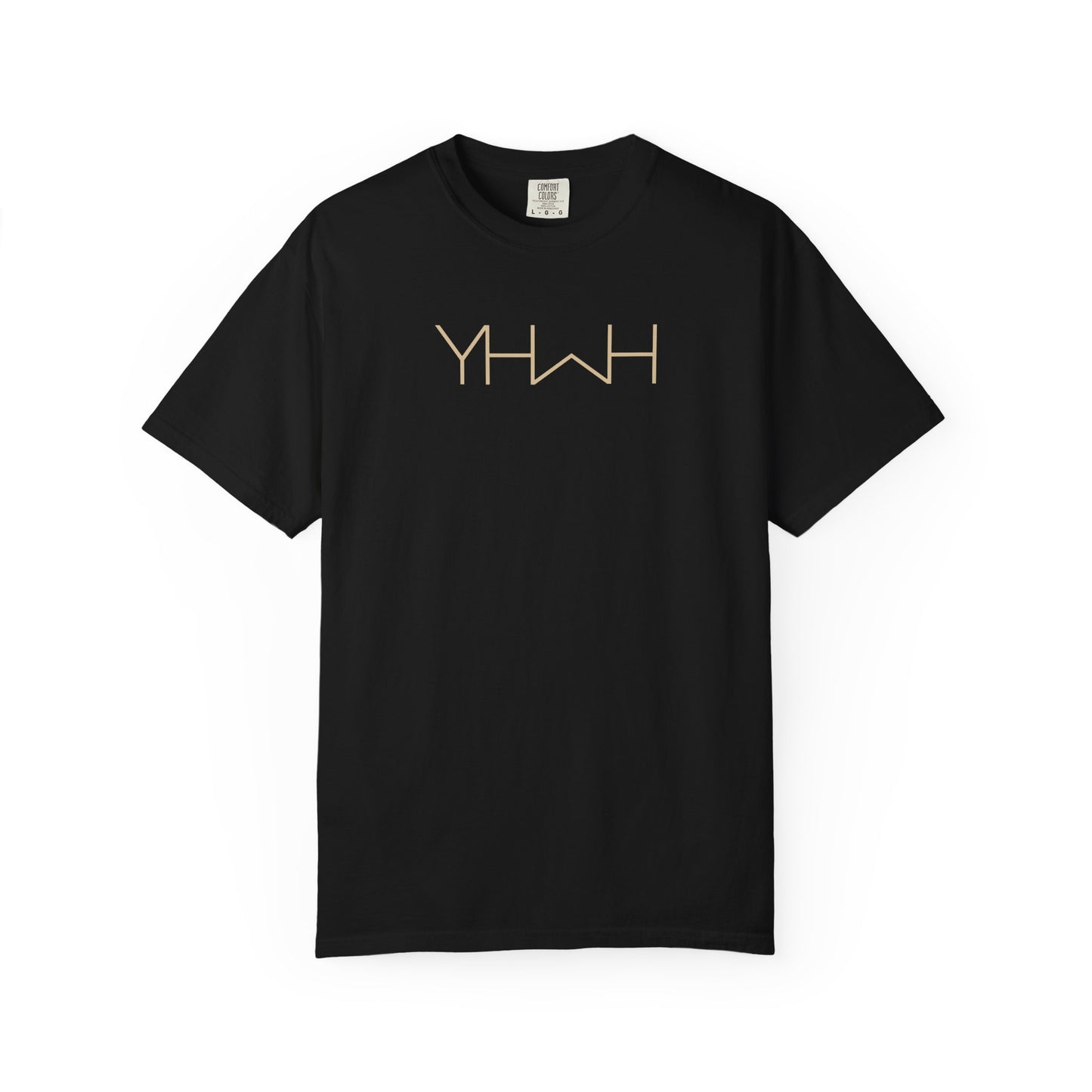 Yahweh Minimalistic Christian T-Shirt | Comfort Colors 1717 Shirt