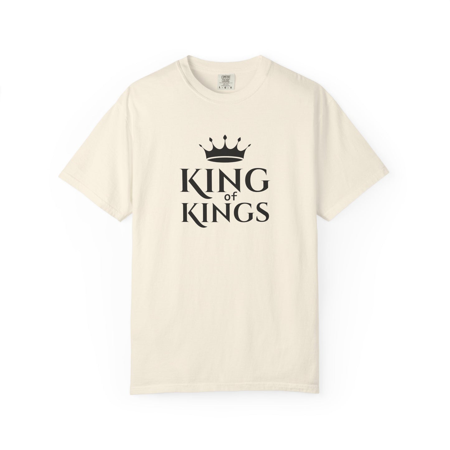 King of Kings T‑Shirt — Christian Faith Bible Tee | Comfort Colors 1717
