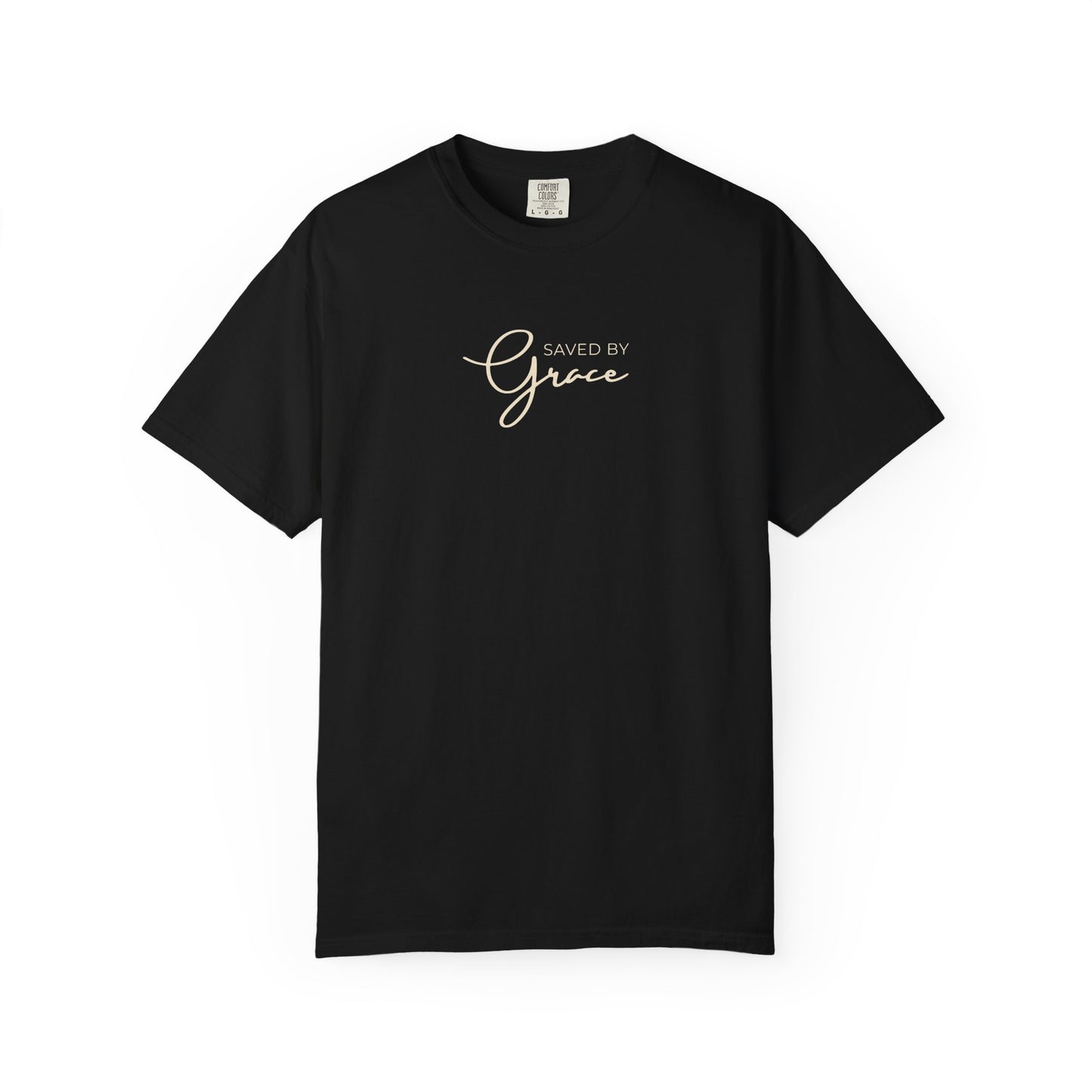 Saved By Grace Christian T-Shirt | Comfort Colors 1717
