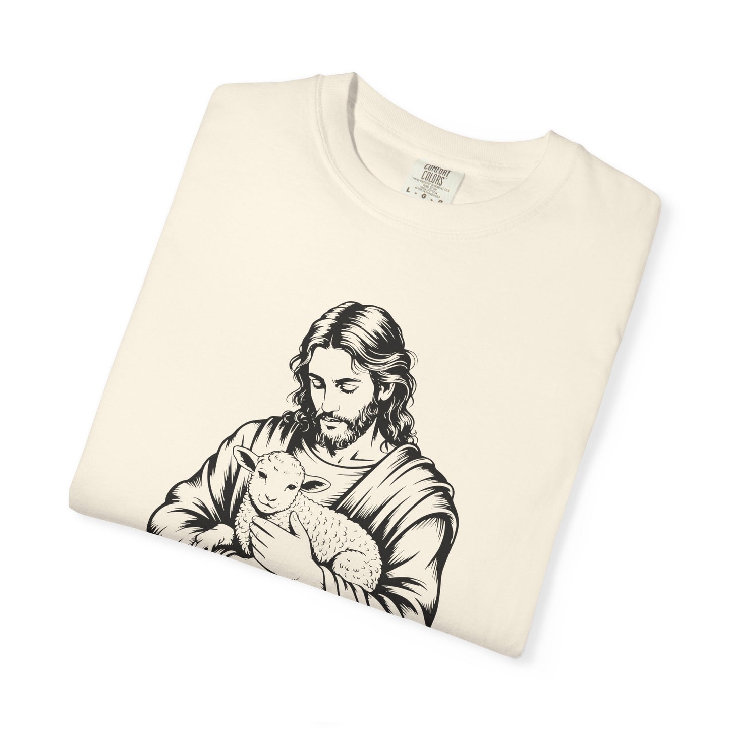 The Lord Is My Shepherd – heavyweight t-shirt | Bible verse christian tee | Comfort Colors 1717