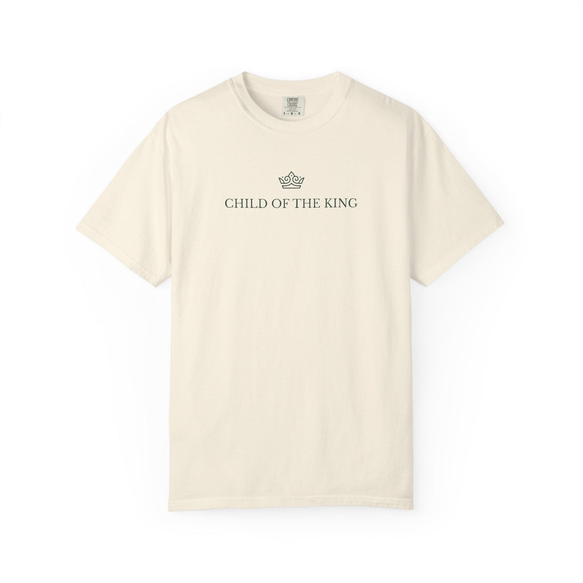 Child of the King T-Shirt — Minimalist Comfort Colors 1717 Christian Shirt