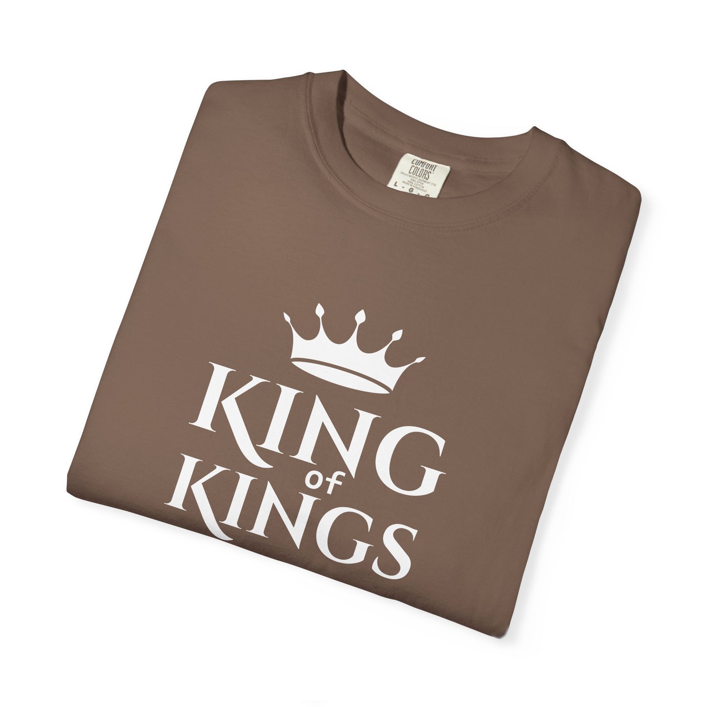 King of Kings T‑Shirt — Christian Faith Bible Tee | Comfort Colors 1717