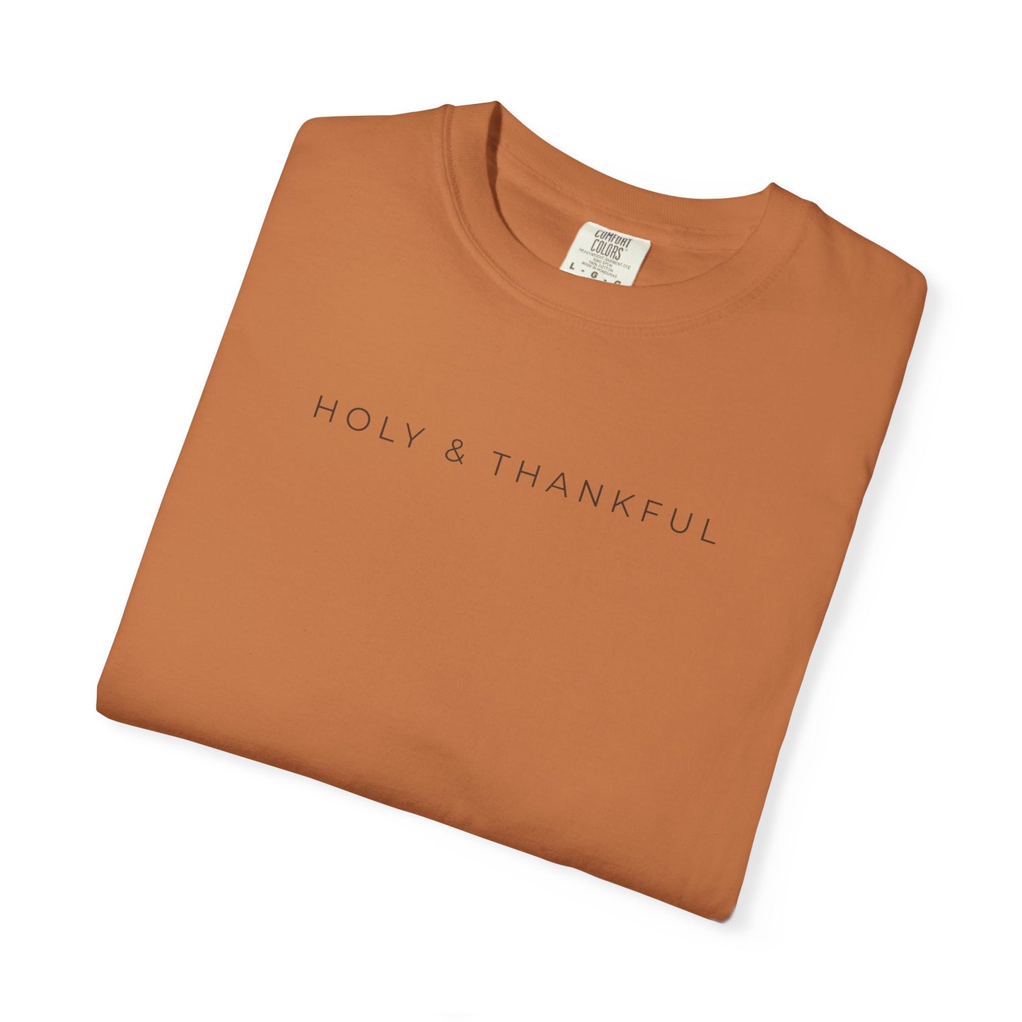 Holy & Thankful Christian Thanksgiving Shirt