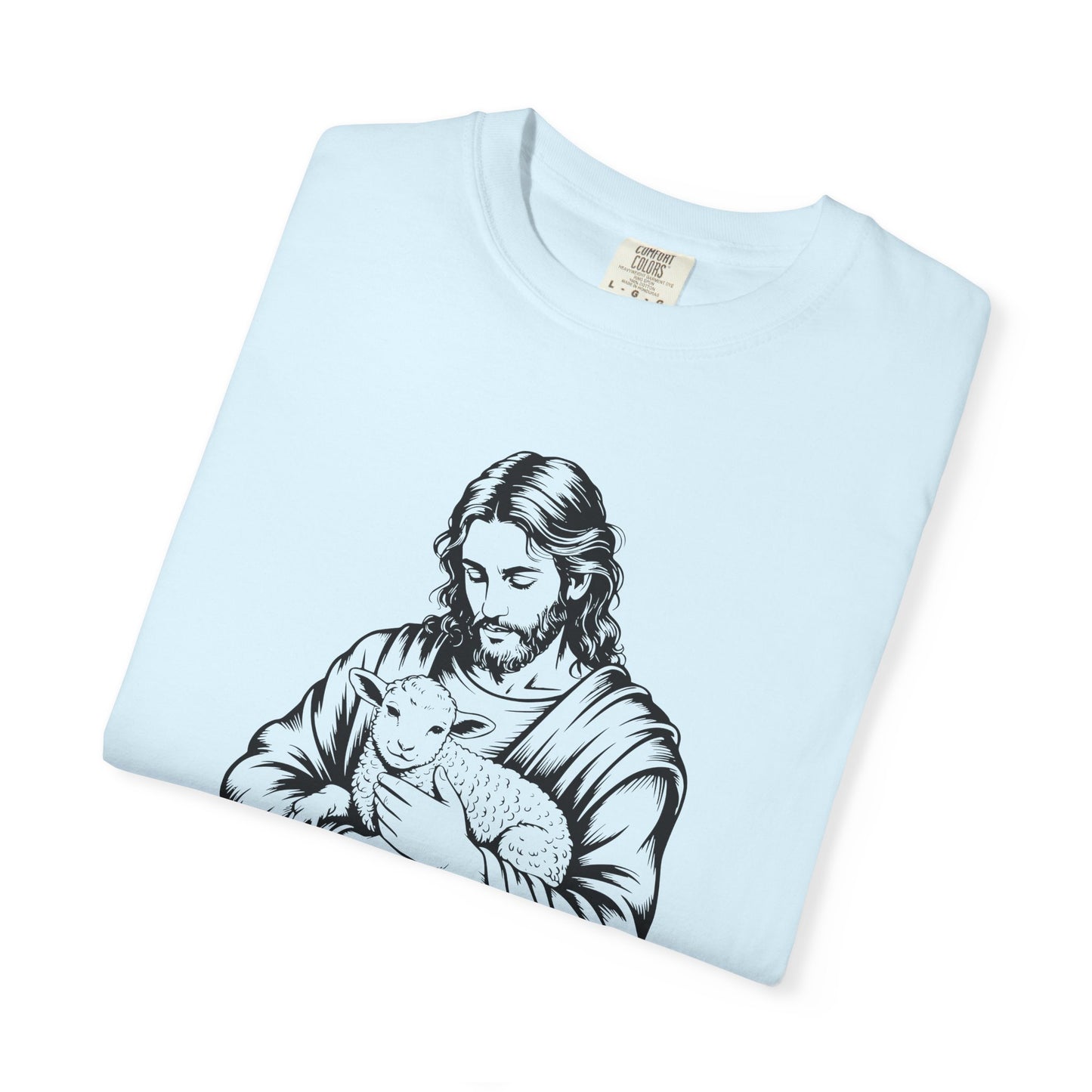The Lord Is My Shepherd – heavyweight t-shirt | Bible verse christian tee | Comfort Colors 1717