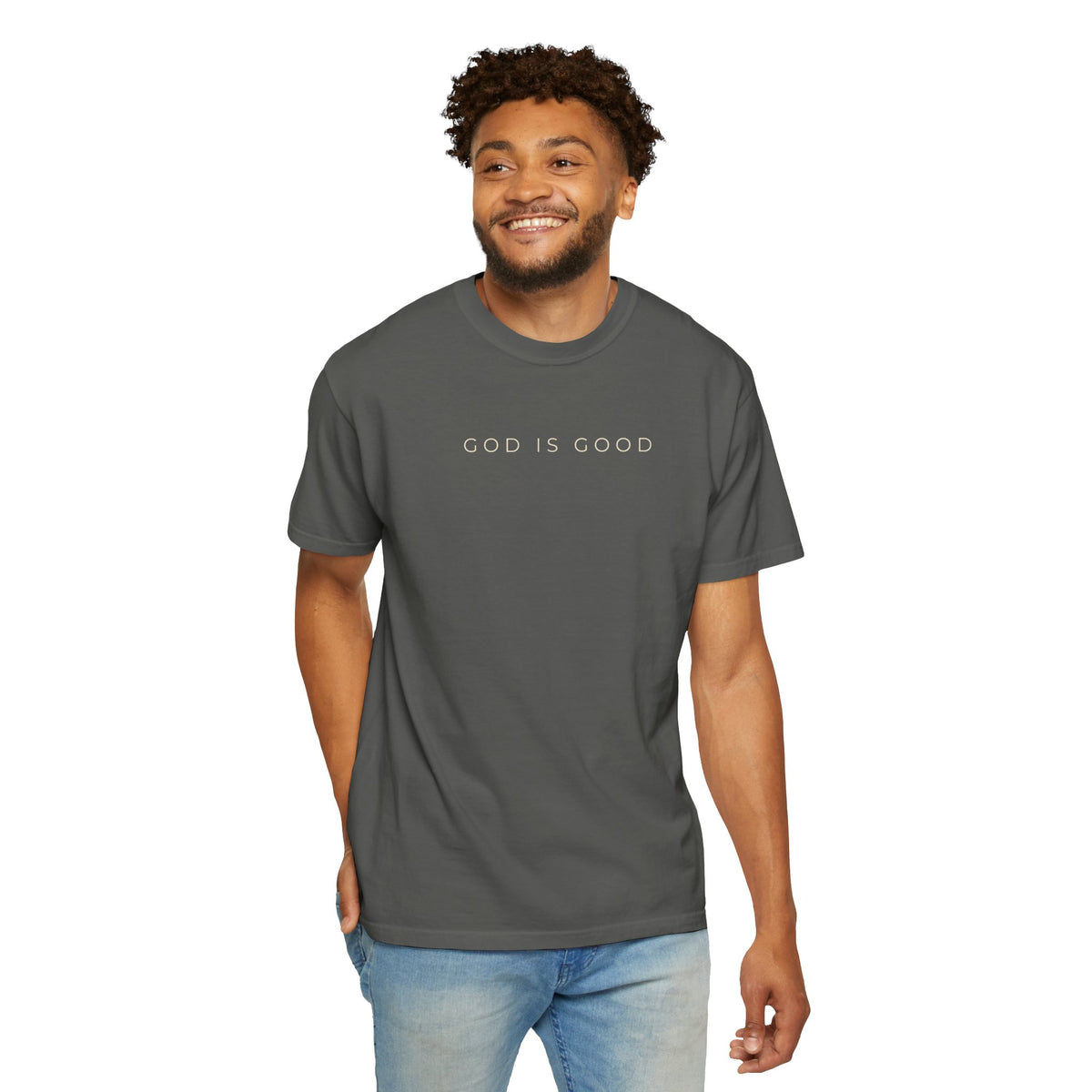 God Is Good Christian T-Shirt — Minimal Faith Graphic Tee