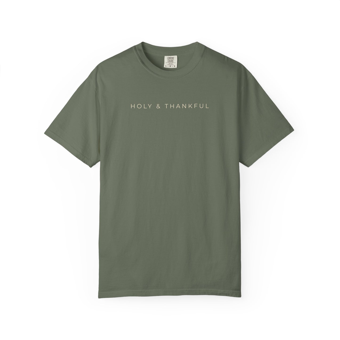 Holy & Thankful Christian Thanksgiving Shirt