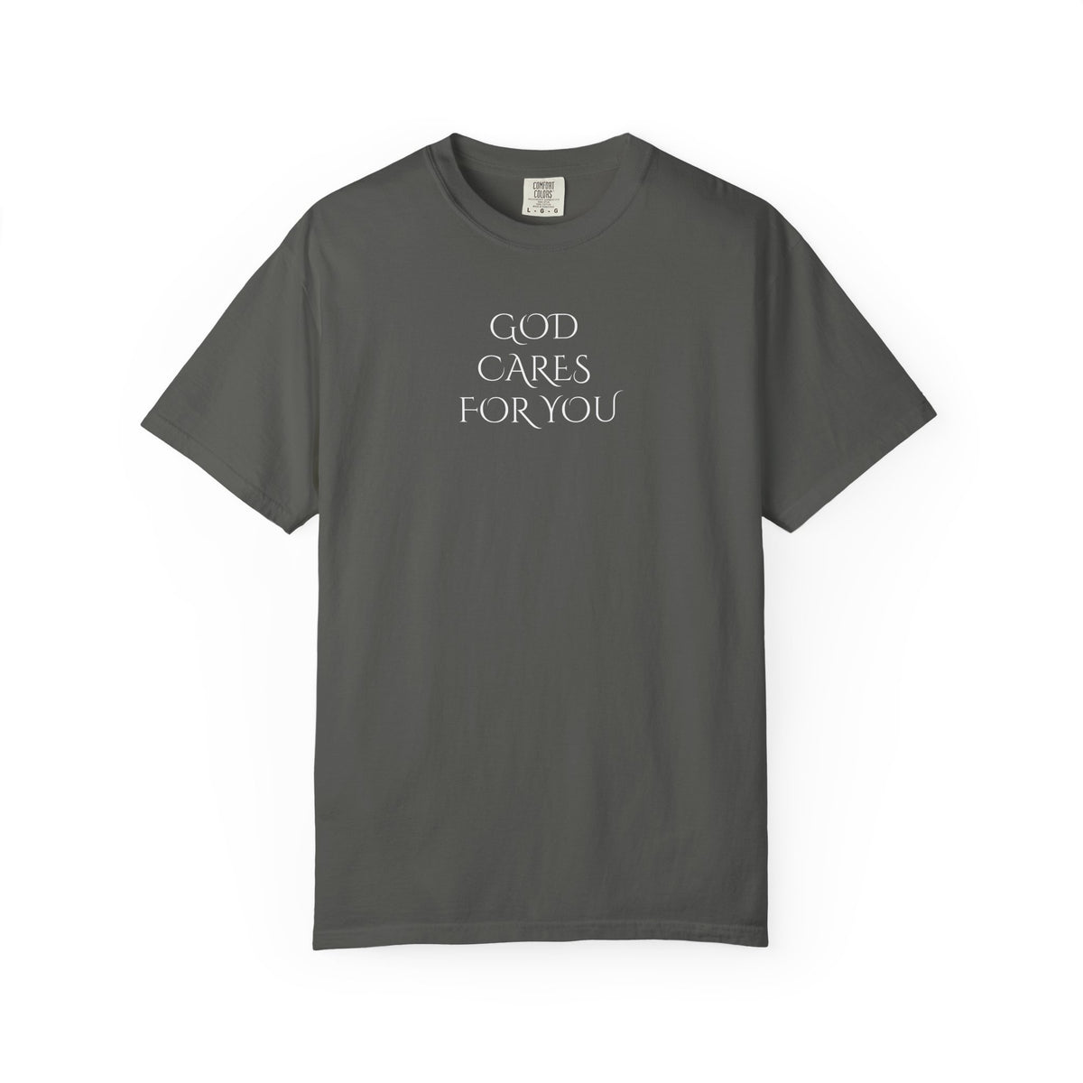 God Cares For You T-Shirt — Inspirational Faith Graphic Tee