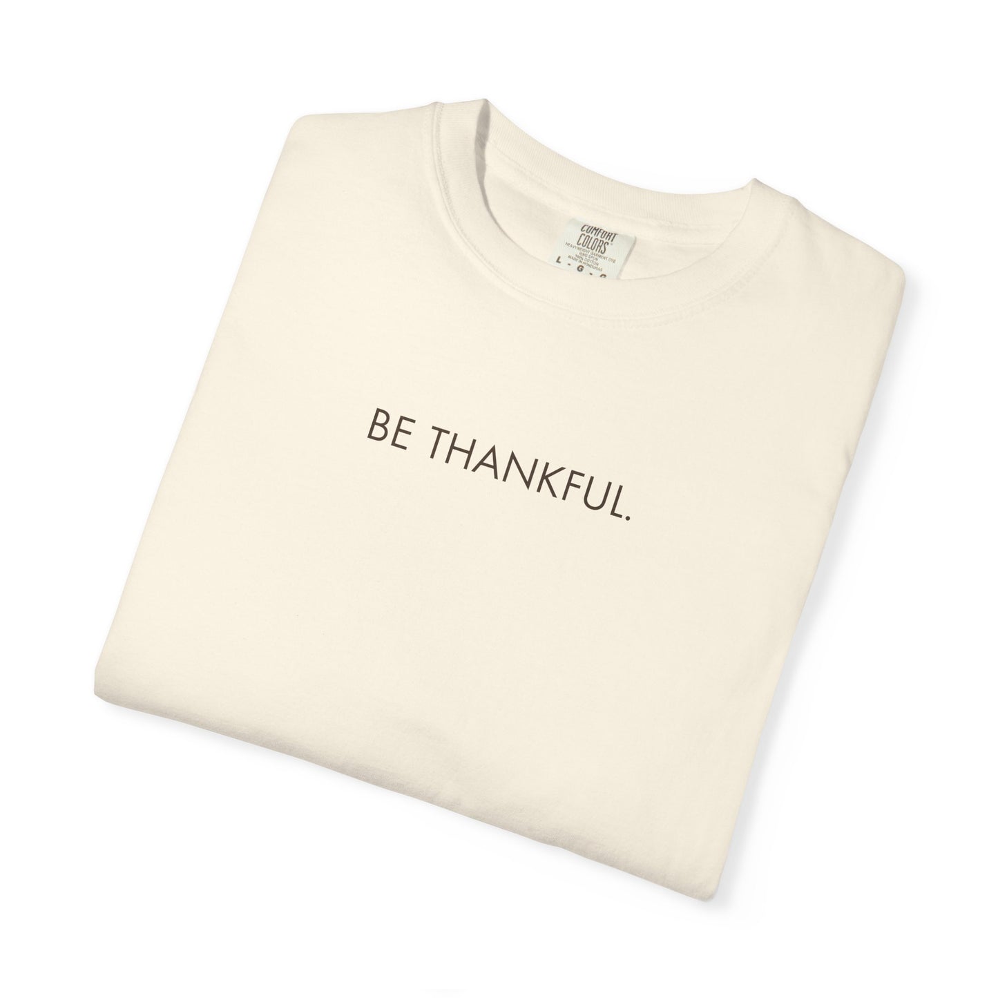 Be Thankful Christian T-Shirt | Thanksgiving Faith Apparel