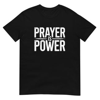 Inspirational Prayer T-Shirt - "Prayer is power" Design