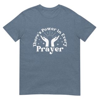 Christian Prayer soft T-shirt about Power of prayer