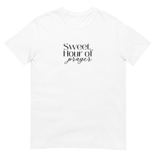 Sweet Hour of Prayer – Vintage Christian Hymn T-Shirt
