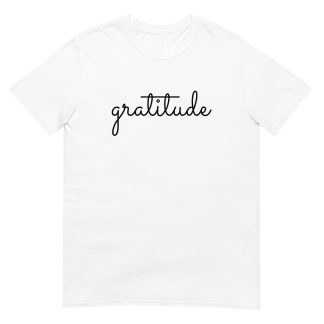 Gratitude T-Shirt for Believers – Prayerful Living Tee | Gildan 64000 Cotton