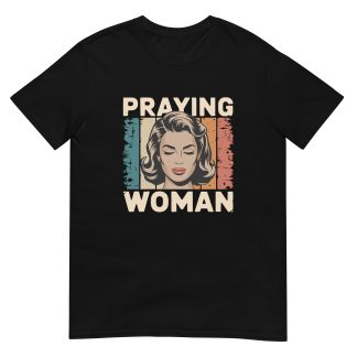 Prayer Woman T-Shirt – Vintage Christian Design Tee