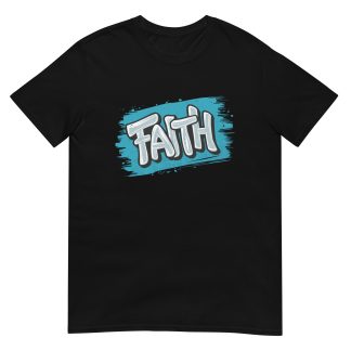 Faith Graffiti T-Shirt – Christian Streetwear Style Tee