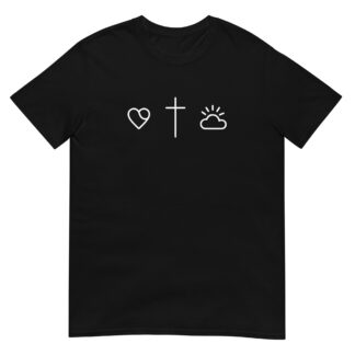 John 3:16 Graphic T-Shirt – Christian Symbol Shirt