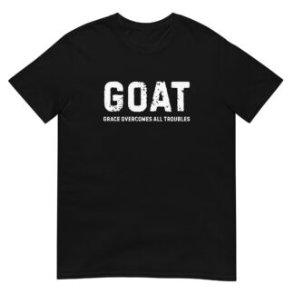 GOAT Christian T-Shirt – Grace Overcomes All Troubles